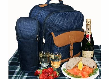 Picnics4fun Picnic Backpack Set 4 Flask Mugs Rug Buchanan Deluxe