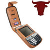 Piel Frama Luxury Leather Case - Treo 750 - Black/Tan