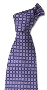 Pierre Cardin Blue Square Silk Tie