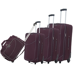 Pierre Cardin Wave 71/60/50/45cm 4 Piece Luggage Set CL804/23