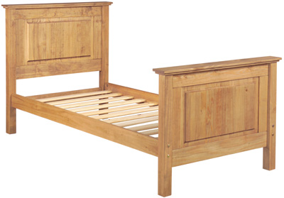 pine 3FT BEDSTEAD HIGH END SANTA FE CORONA