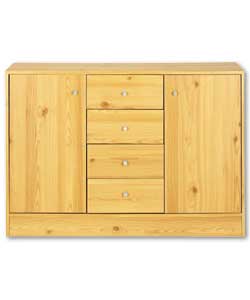 Basic 2 Door 4 Drawer Sideboard