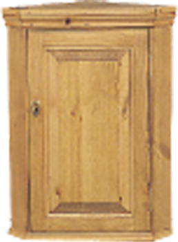 PINE BATHROOM CABINET 1DOOR PANELLED