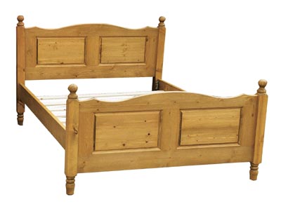 PINE BED KING SIZE RUTLAND