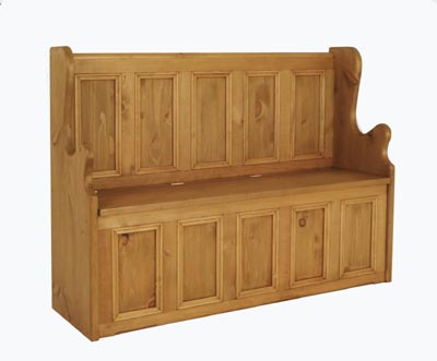 pine BENCH MONKS 4FT