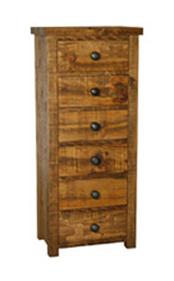 pine CHEST 6 DRAWER HIGH SPENCER