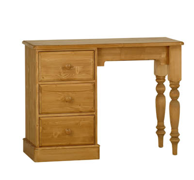 PINE DRESSING TABLE SGL PED BALMORAL