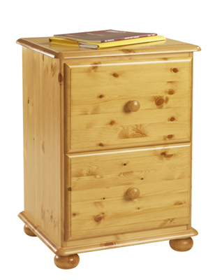 pine FILING CABINET CORNDELL HARVEST
