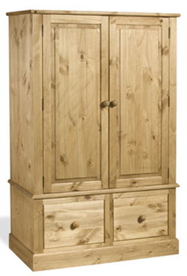 Wardrobe 2 Door 2 Drawer Cotswold Value