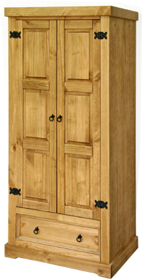 WARDROBE 2 DR 1 DWR SANTA FE CORONA