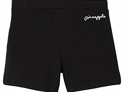 Kids Girls Black Jersey Dance Shorts Age 6-7