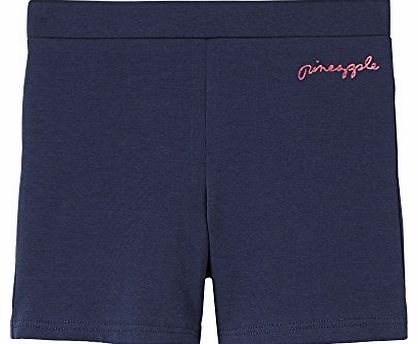 Pineapple Kids Girls Navy Jersey Dance Shorts Age 11-12