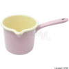 Pink Enamel Saucepan 1Ltr