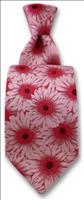 pink Gerbera Tie by Robert Charles