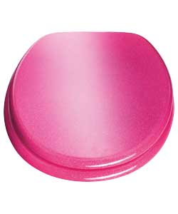 PINK Glitter Toilet Seat