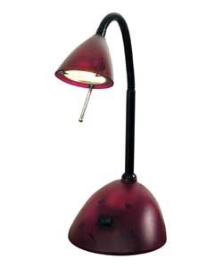 Pink Gooseneck Desk Lamp