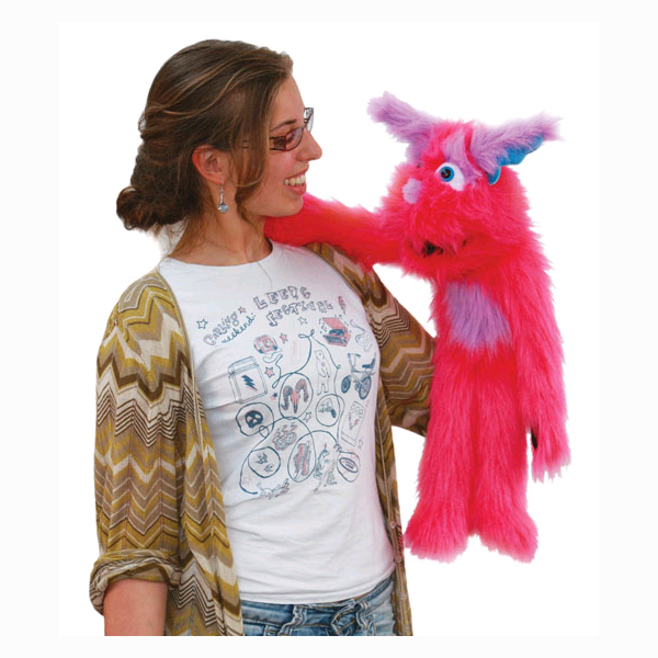 Pink Monster Puppet