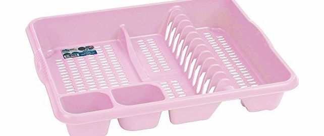 Pink Princess Dish Draining Rack - Baby Light Pink