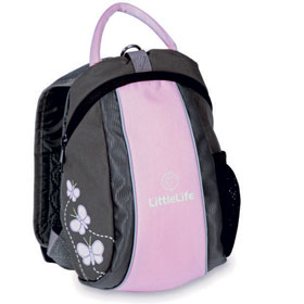 Pink Toddler Rucksack with Safety Reins