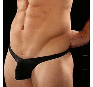 Womens Black Sling Shot G Mens Sexy Underwear Black One Size