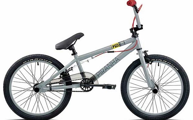 Piranha P123 20W Grey and Yellow BMX Bike - Unisex