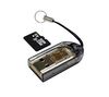 PIXMANIA 4GB microSD memory card   USB card reader