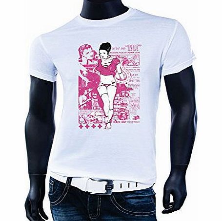 Mens clothing Short SleeveT-Shirt - White - white - 38/40