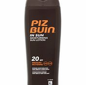 Piz Buin In Sun Moisturising Lotion SPF20 200ml