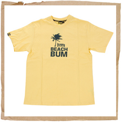 Beach Bum Tee Yellow