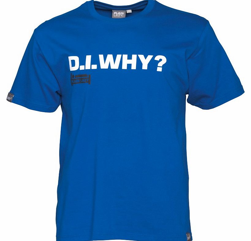 Mens D.I.Why T-Shirt Deep Royal