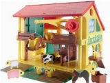 Plasticart Farm House with Accessoires