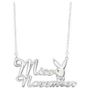 Playboy Miss November Pendant