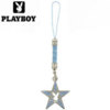 Mobile Phone Charm - Blue Star Bunny