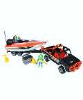 PLAYMOBIL UK LTD Playmobil Jeep and Powerboat