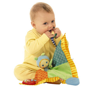 Gloworld Puppet Play Blankie