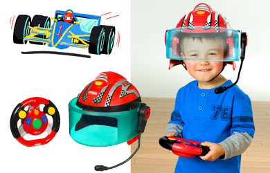 playskool Helmet Heroes - Race Car Driver