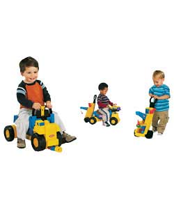 Playskool Tonka Scoot n Snoop Ride-On Crane