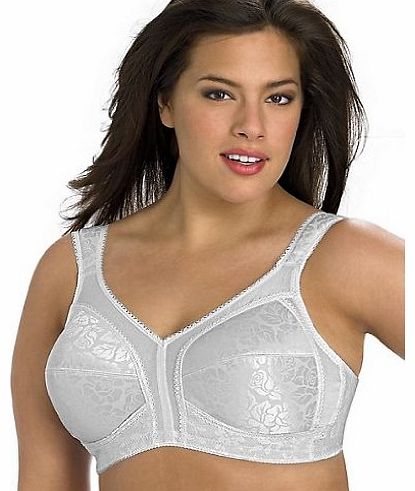 18 Hour Original Comfort-Strap Bra, White, 38B