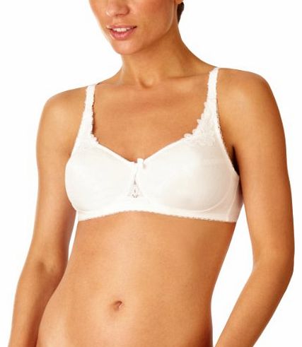 Playtex Cotton Jacquard Bra Full Cup Womens Bra White 42B