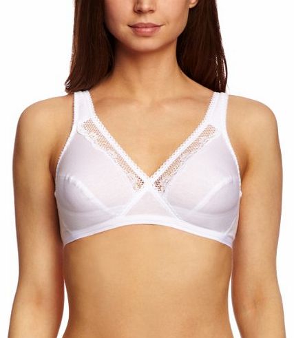 Playtex Cross Your Heart Womens Bra 4771 White - 38B