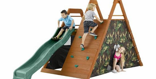 Plum Climbing Pyramid Wooden Play Centre