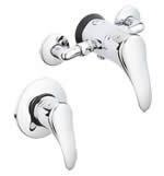 Lever Action Ceramic Disc Manual Mixer Shower Valve