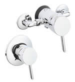 Minimal Ceramic Disc Manual Mixer Shower Valve