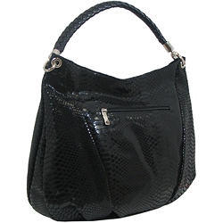 Poldina Large Patent Shoulder Bag