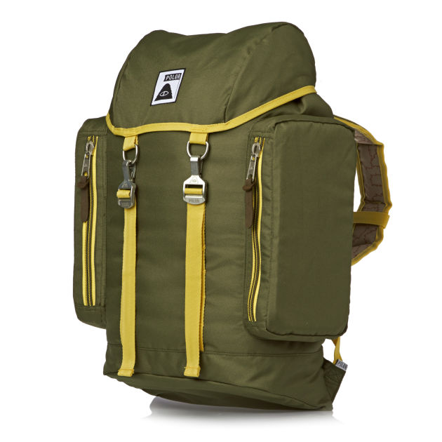 Poler Mens Poler Rucksack Backpack - Mossy/dandelion