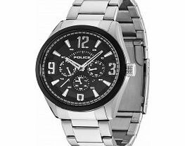 Police Mens Atlanta Chronograph Silver Watch