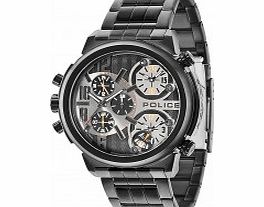 Police Mens Gun IP Python Chronograph Watch