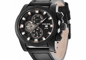 Police Mens Speedster Chronograph Black Watch