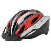 Polisport Myth helmet 52-56cm grey/ red