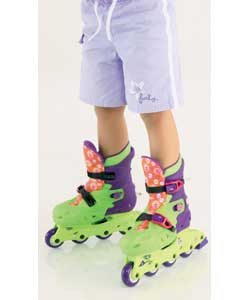 Polly Pocket Adjustable In-Line Skates- Size 2 1/2 to 5